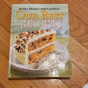 Better Homes and Gardens Cookbook - Yellow and White Cover